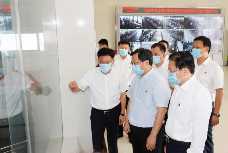 快訊 | 河南省委常委、省紀(jì)委書(shū)記、省監(jiān)委主任任正曉蒞臨花花牛乳業(yè)集團(tuán)新蔡瑞亞牧場(chǎng)調(diào)研